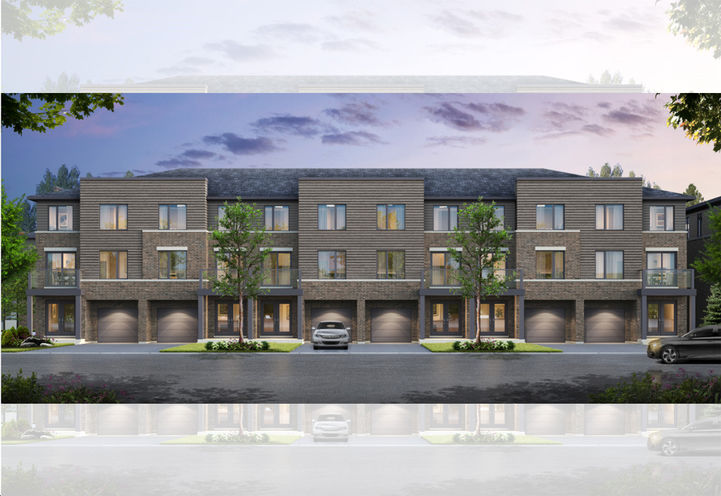 Roxboro Towns Exterior Streetscape View of Units