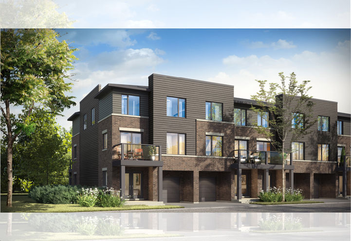 Roxboro Towns Exterior View of End Units