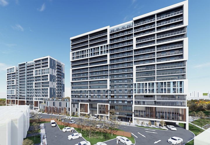 Roxy Condos 2 Exterior View of Towers