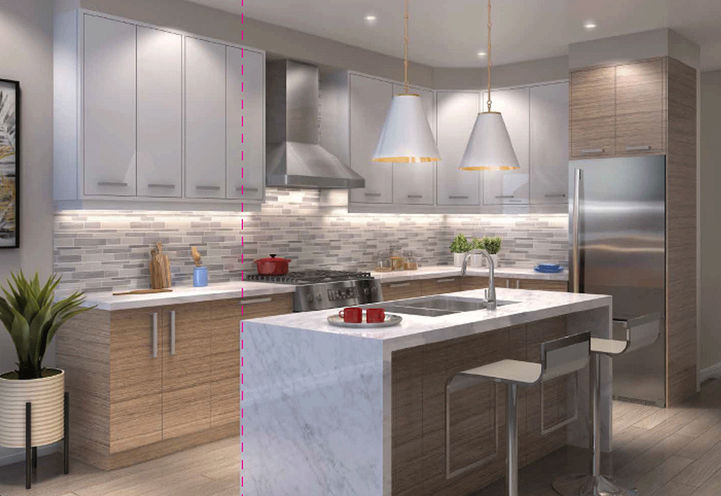 SOBA Towns Kitchen Suite Interior