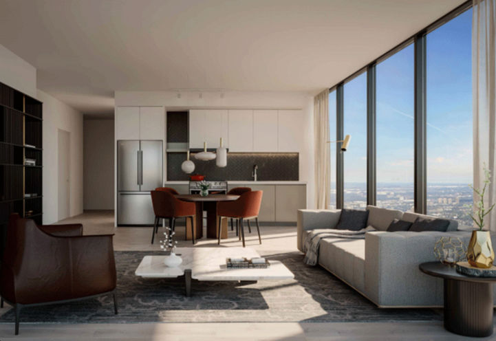 2 Bedroom Suite Interiors at SXSW Condos 2