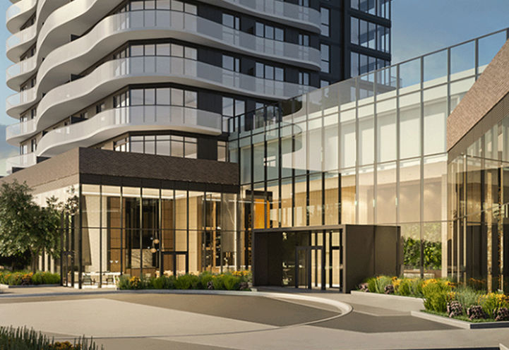 View of SXSW Condos 2 Front Entrance