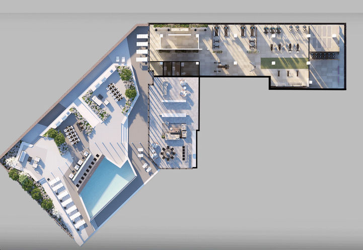 4th Floor Amenities at SXSW Condos