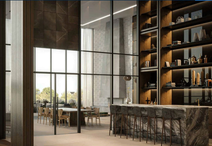 Bar & Social Room at SXSW Condos