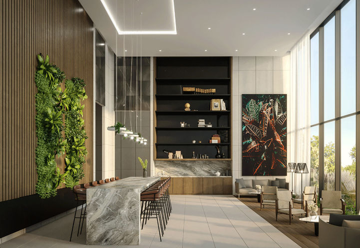 Coffee Bar & Lobby Lounge at SXSW Condos