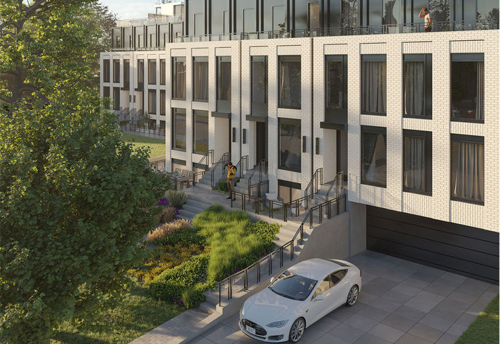 Savile on the Roe Towns Bird's Eye View of Frontyard Patio