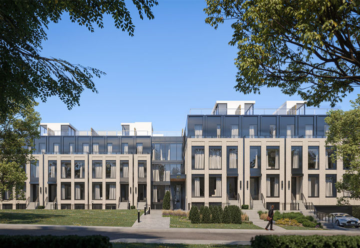 Savile on the Roe Towns Hero Shot - Daytime View