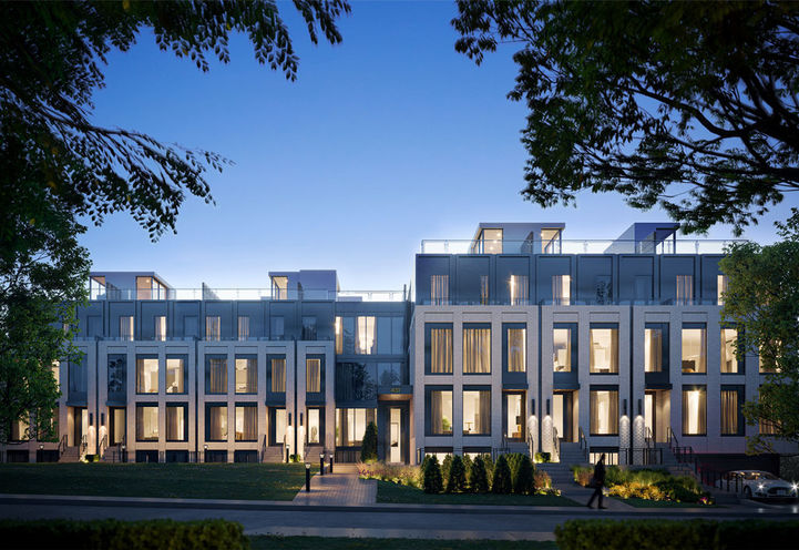 Savile on the Roe Towns Hero Shot - Dusk View