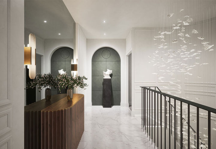 Savile on the Roe Towns Interior Building Foyer