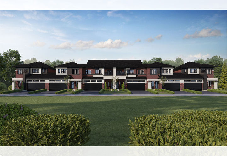 Serenity Bay Homes Exterior View of Townhomes