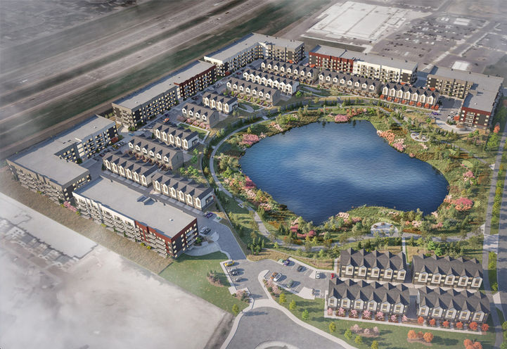 Seton Serenity Aerial View of Community