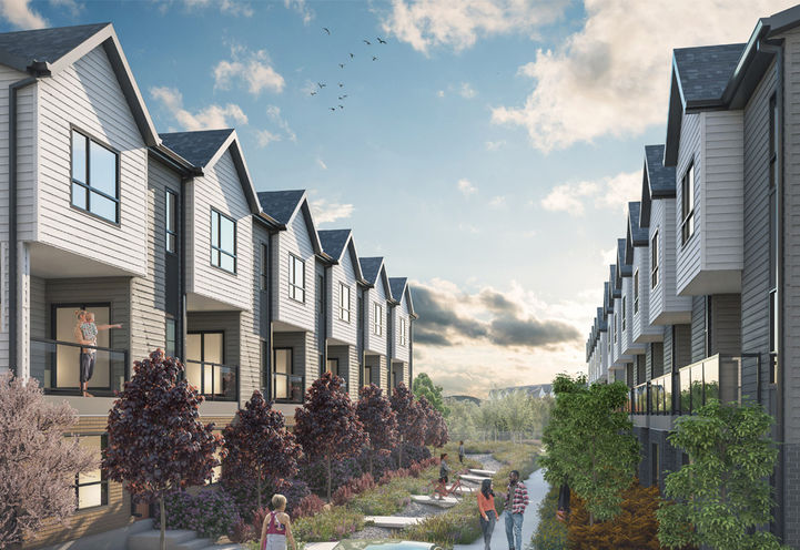 Seton Serenity Townhome Exteriors