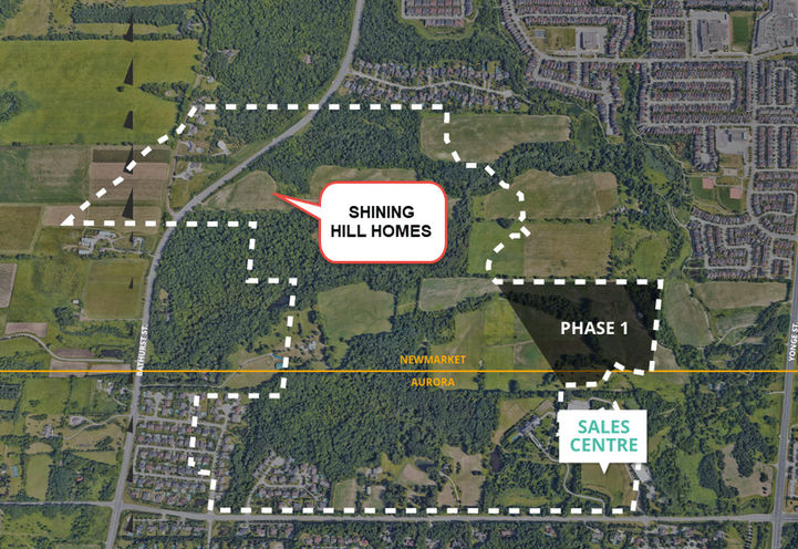 Shining Hill Homes- Site Plan