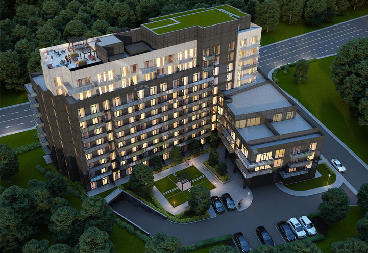 Signature on 7 Condos Aerial View of Building Exteriors