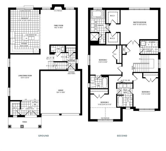 Simcoe Landing 40' Aquilla Model and Floor Plan