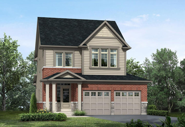 Simcoe Landing Exterior House View of Luna Model