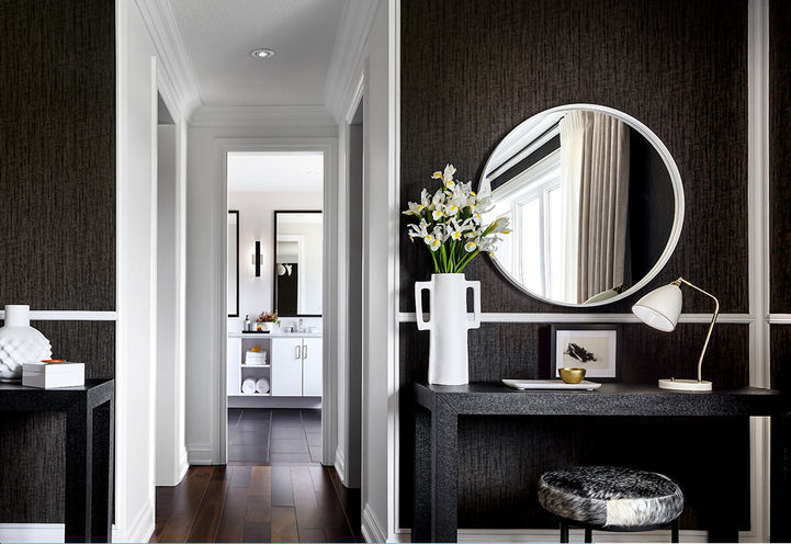 Simcoe Landing Interior View Facing Bathroom in Master Bedroom