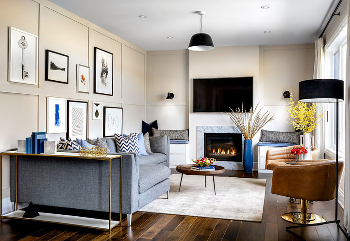 Simcoe Landing Interior View of Living Room