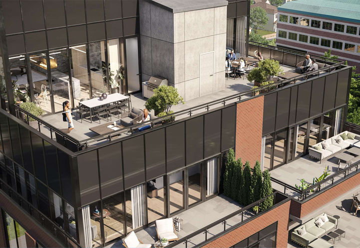 Six99 Condos Private Terraces