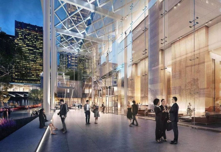 Common Area of SkyTower Condos Early Rendering