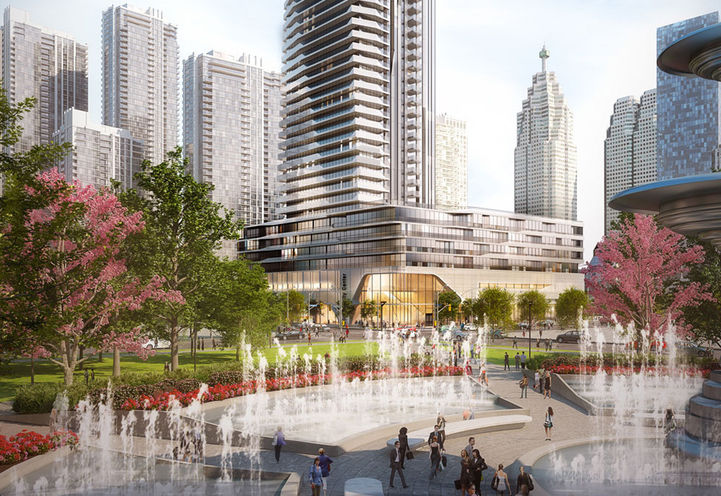 Community Park at Skytower Condos