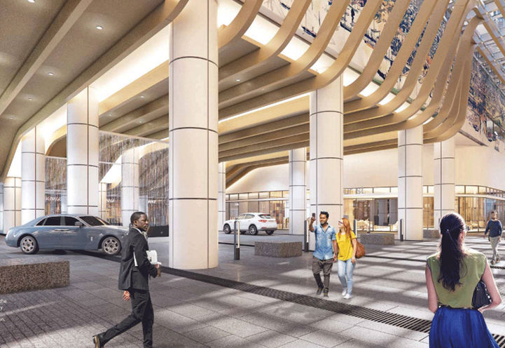 Drop Off Area at SkyTower Condos