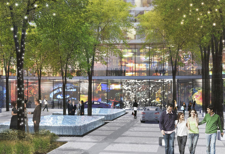 Public Space Surrounding SkyTower Condos