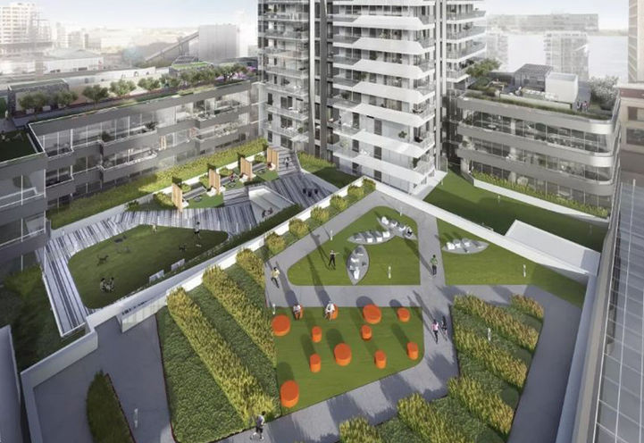 Rooftop Garden at SkyTower Condos