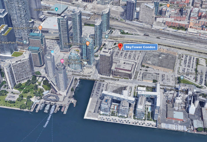 SkyTower Condos Neighborhood Area