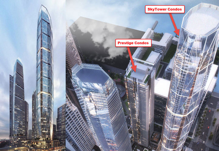 Top Tier View of SkyTower Condos