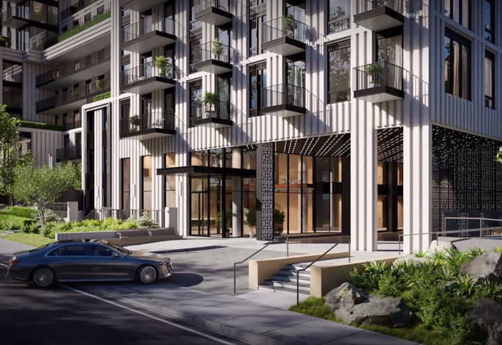 South Forest Hill Residences Exterior View of Lower Levels