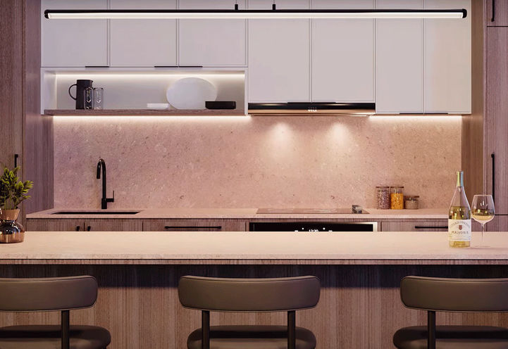 South Forest Hill Residences Kitchen Interior View