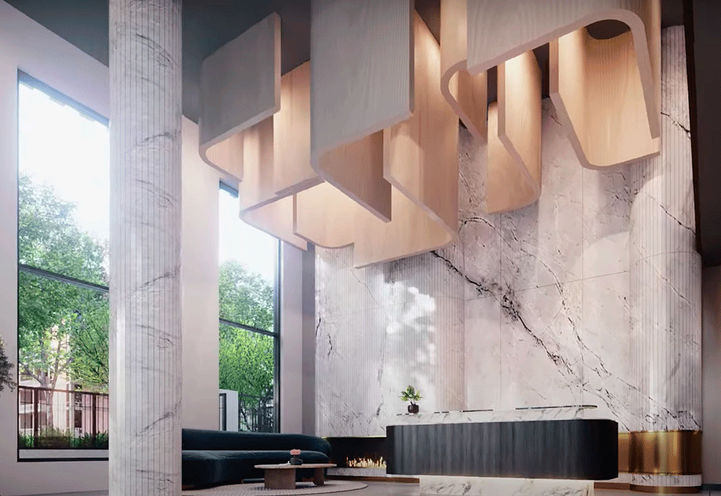 South Forest Hill Residences Lobby Interior View