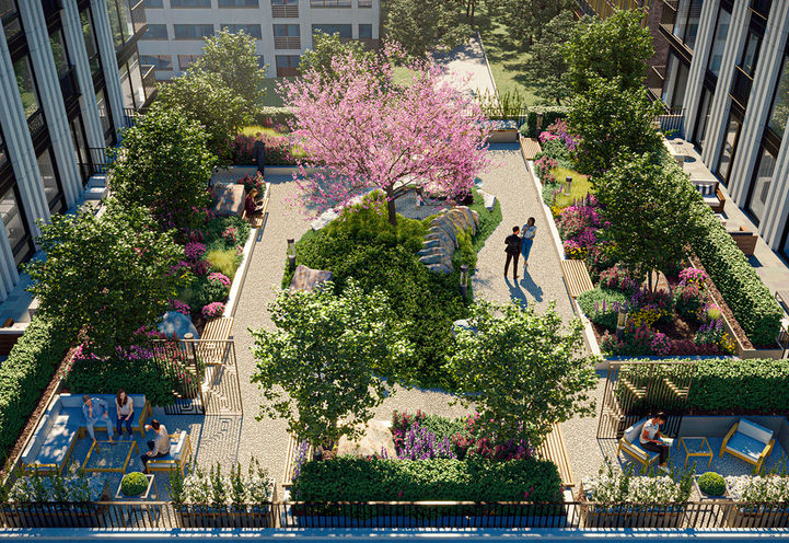 South Forest Hill Residences Meditation Garden