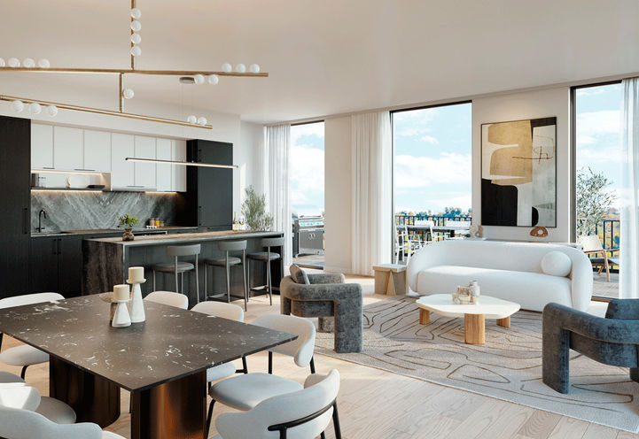 South Forest Hill Residences Suite Interior View