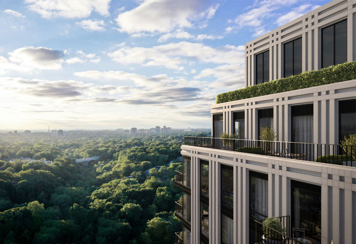 South Forest Hill Residences View Skyline View of Terraces