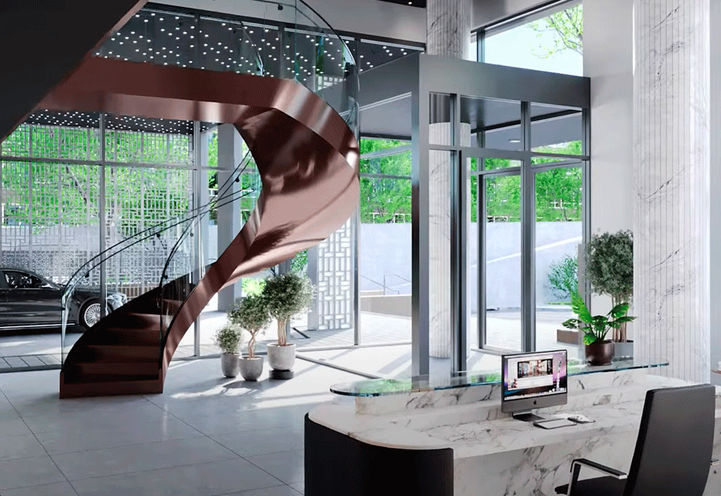 South Forest Hill Residences View of Lobby