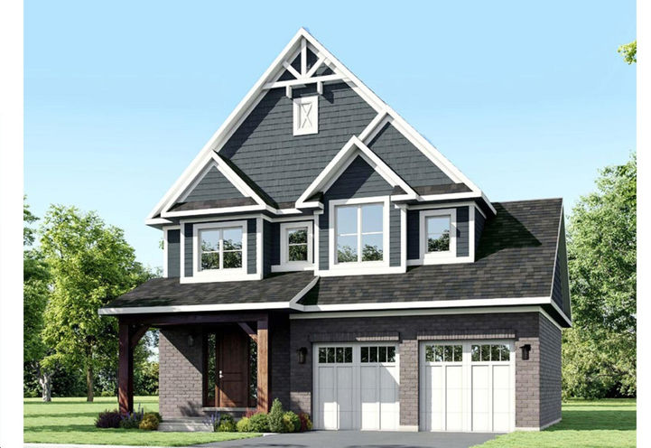 South River Homes 2 Storey Exterior View