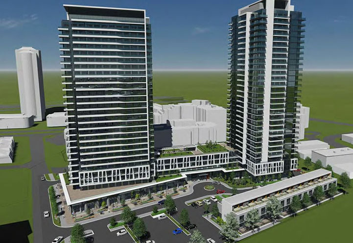 South View of 34 Southport Condos by State Building