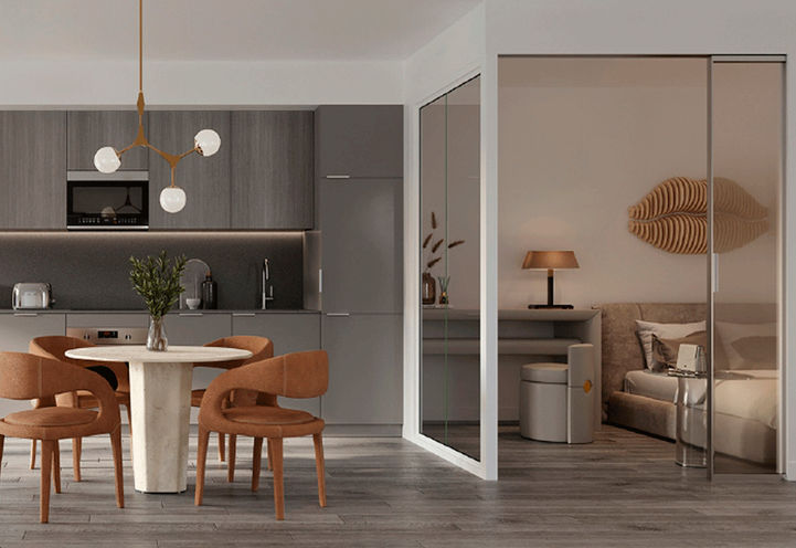 Southport In Swansea Interior Living Space