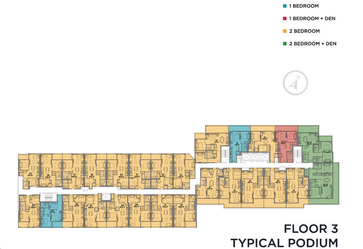 Southport In Swansea Typical Podium Floor 3 Keyplate