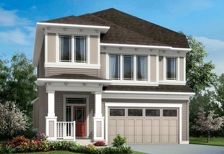 Southwinds Homes Exterior View of Bradford Detached Home