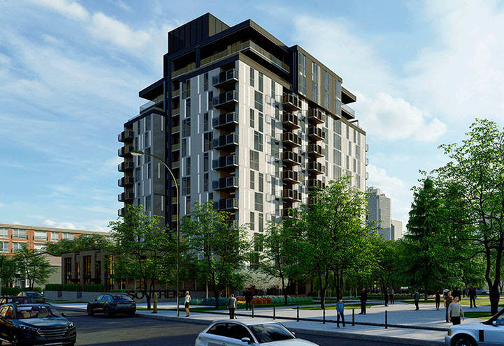 Sovereign Condos -Building Exterior View