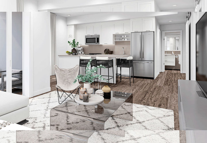 Sovereign Condos - Interior View of Living Space