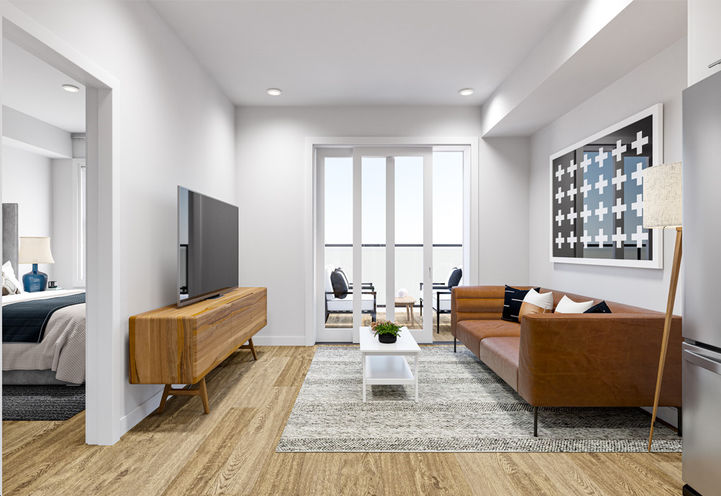 Sovereign Condos - Suite Living Room