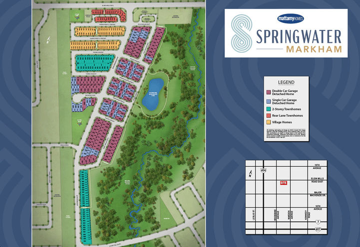 Springwater Markham Site Plan