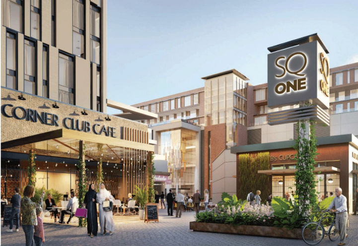 Open Air Street Level Retail Options at Square One District Condos 4