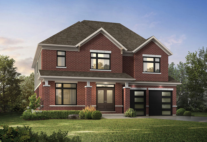 Storybrook Towns Exterior View of Detached Model