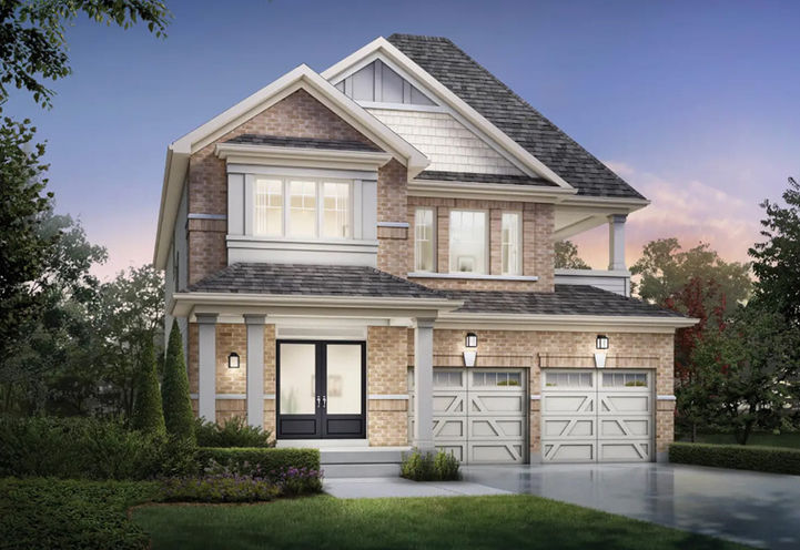 Summerfields Homes Exterior View of Detached Model