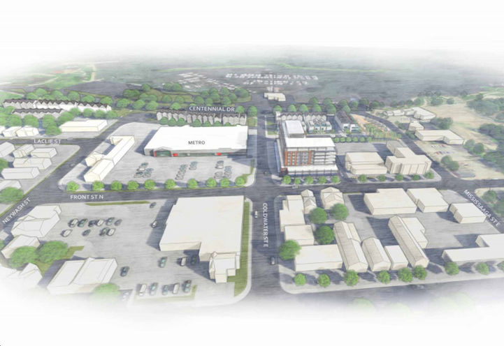 Sunshine Harbour Condos Aerial View of Master Planned Community